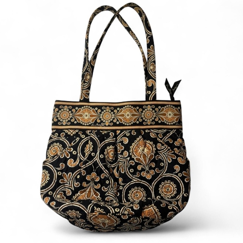 Vera Bradley "Cafe Latte" ☕️Calico Quilted Purse
